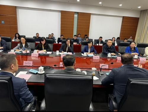 The 48 Goup Club meet with Hefei Municipal Government and local enterprise representatives 