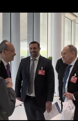 Jack Perry and Steven Perry meet with Yin Li Secretary of the Beijing Municipal Party Committee